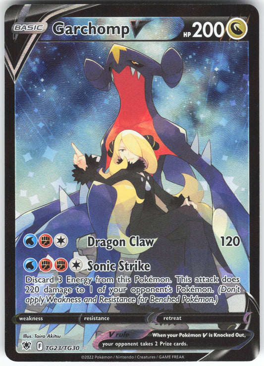 Garchomp V Ultra Rare SWSH10: Astral Radiance Trainer Gallery TG23/TG30 NM