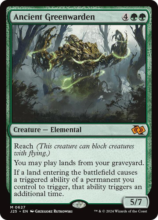 Ancient Greenwarden 627 Mythic Foundations Jumpstart NM/M