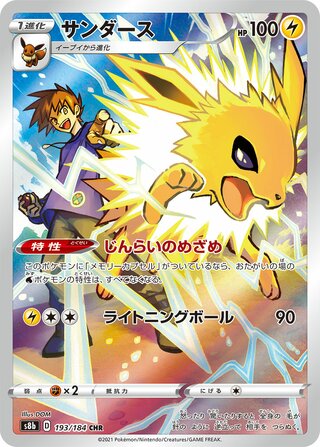 Jolteon 193/184 Character Rare VMAX Climax NM/M