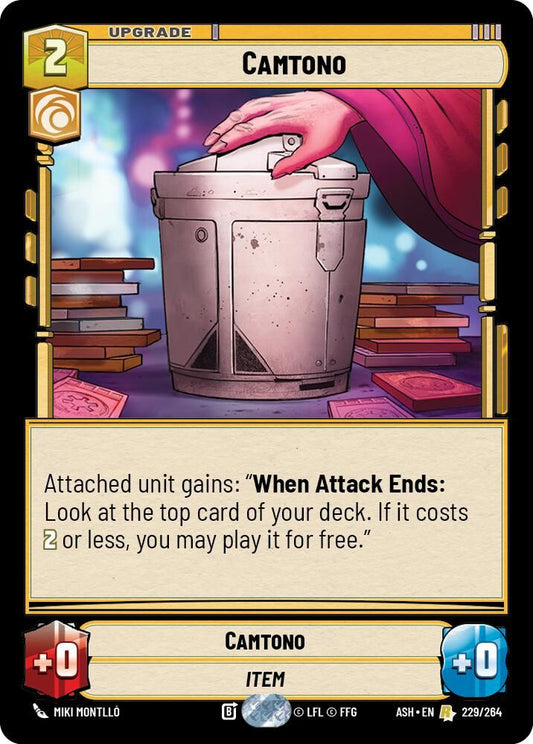 Camtono 229/264 Rare Ashes of the Empire NM/M