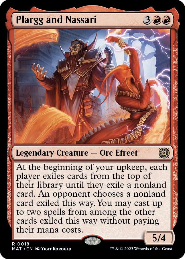 Plargg and Nassari 18 Rare March of the Machine: The Aftermath NM/M