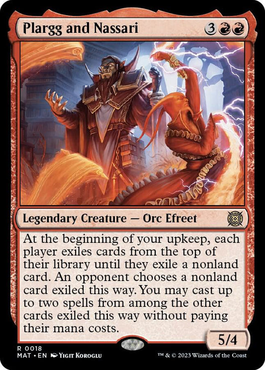 Plargg and Nassari 18 Rare March of the Machine: The Aftermath NM/M
