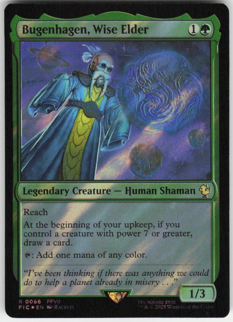 Bugenhagen, Wise Elder (Surge Foil) R Commander: FINAL FANTASY 66 NM
