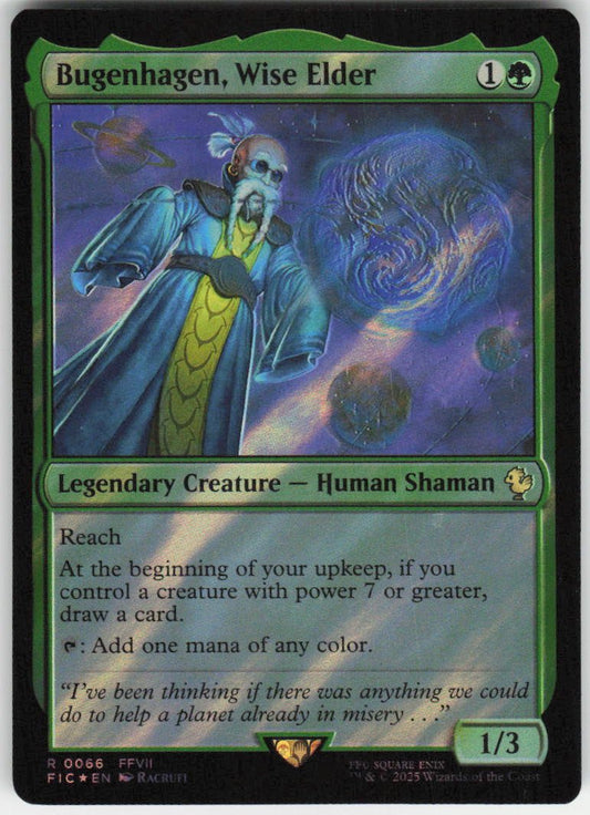 Bugenhagen, Wise Elder (Surge Foil) R Commander: FINAL FANTASY 66 NM