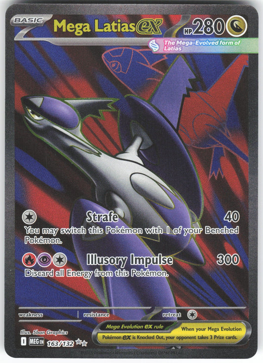 Mega Latias ex - Ultra Rare ME01: Mega Evolution 163/132 NM