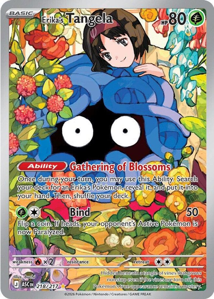 Erika's Tangela 218/217 Illustration Rare Ascended Heroes NM/M