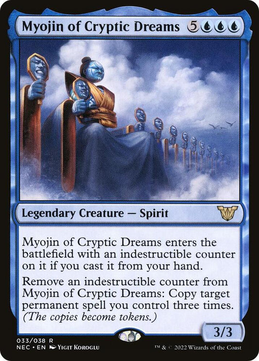 Myojin of Cryptic Dreams 33 Rare Commander: Kamigawa: Neon Dynasty NM/M