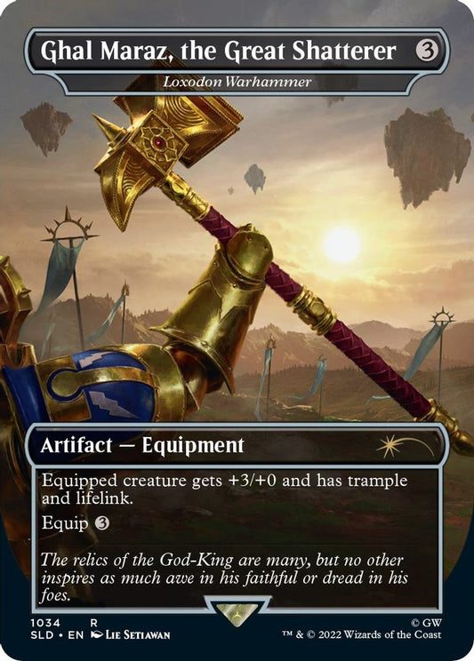 Ghal Maraz, the Great Shatterer - Loxodon Warhammer (Borderless) 1034 Secret Lair Drop Series NM/M