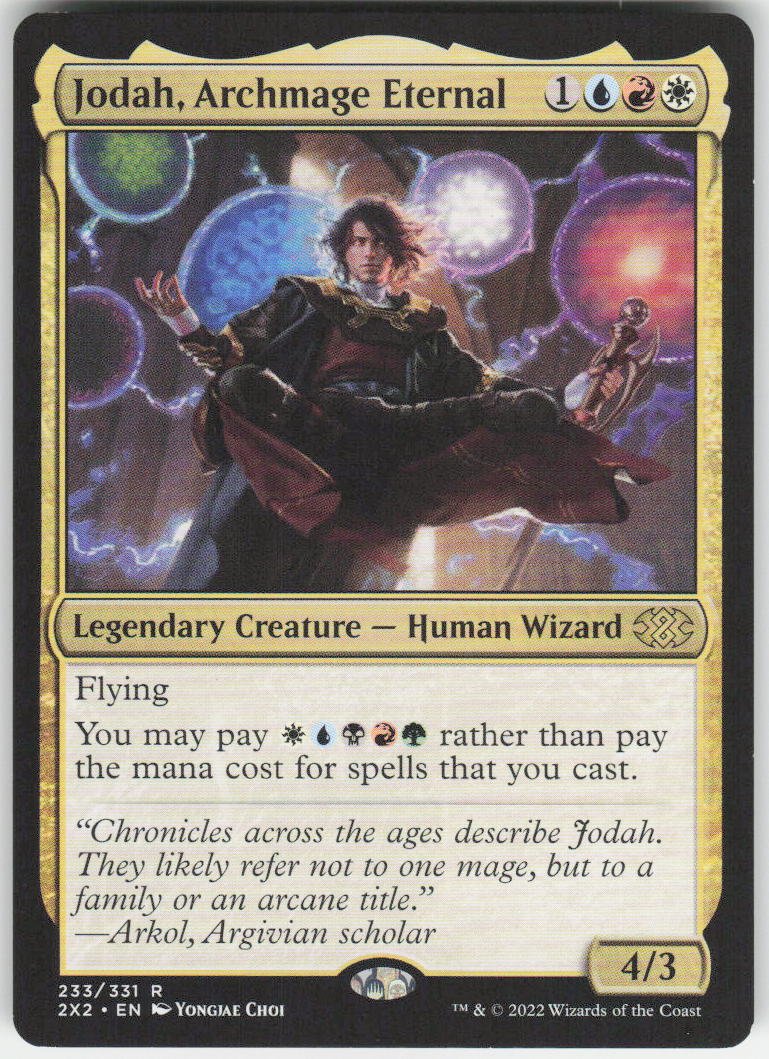 Jodah, Archmage Eternal R Double Masters 2022 233 NM