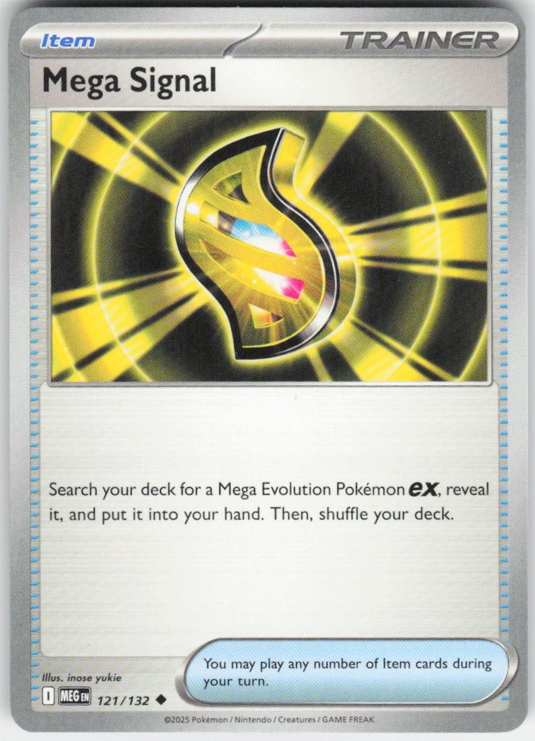 Mega Signal - Uncommon ME01: Mega Evolution 121/132 NM
