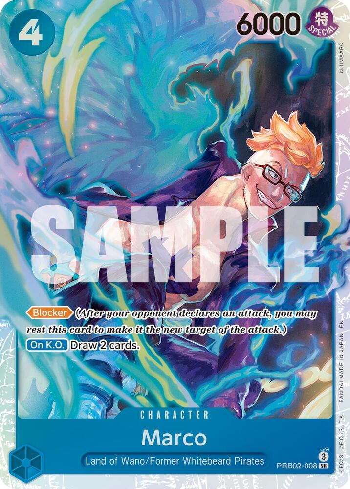 Marco PRB02-008 Super Rare Premium Booster -The Best- Vol. 2 NM/M