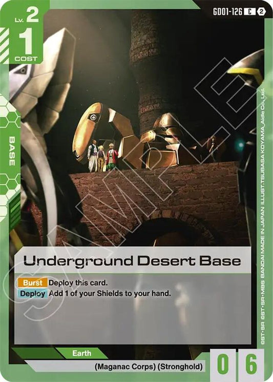 Underground Desert Base GD01-126 C Deck Build Box Freedom Ascension NM/M