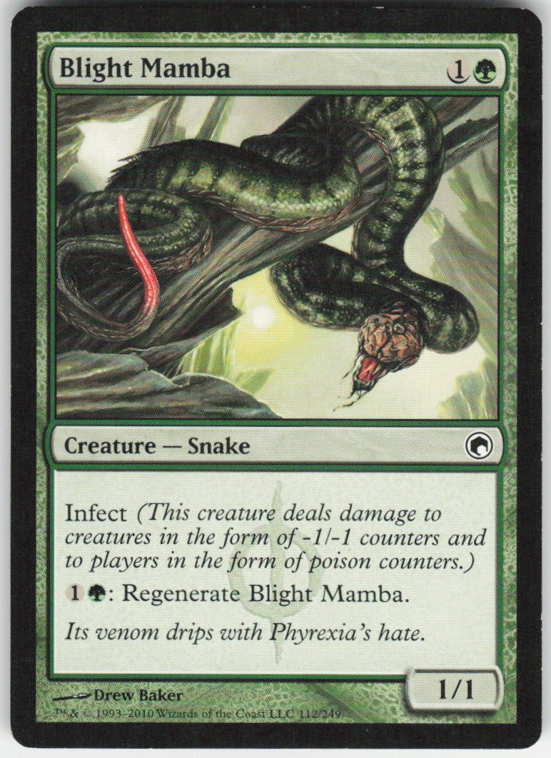 Blight Mamba C The List Reprints 112/249 NM
