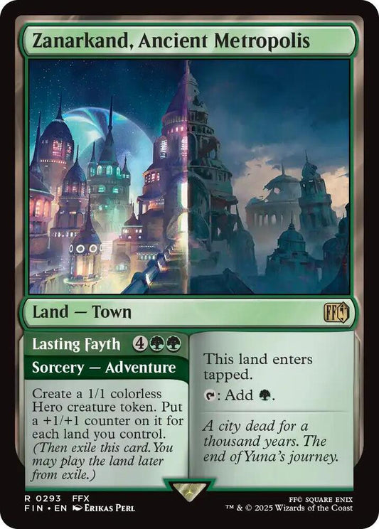 Zanarkand, Ancient Metropolis 293 Rare FINAL FANTASY NM/M