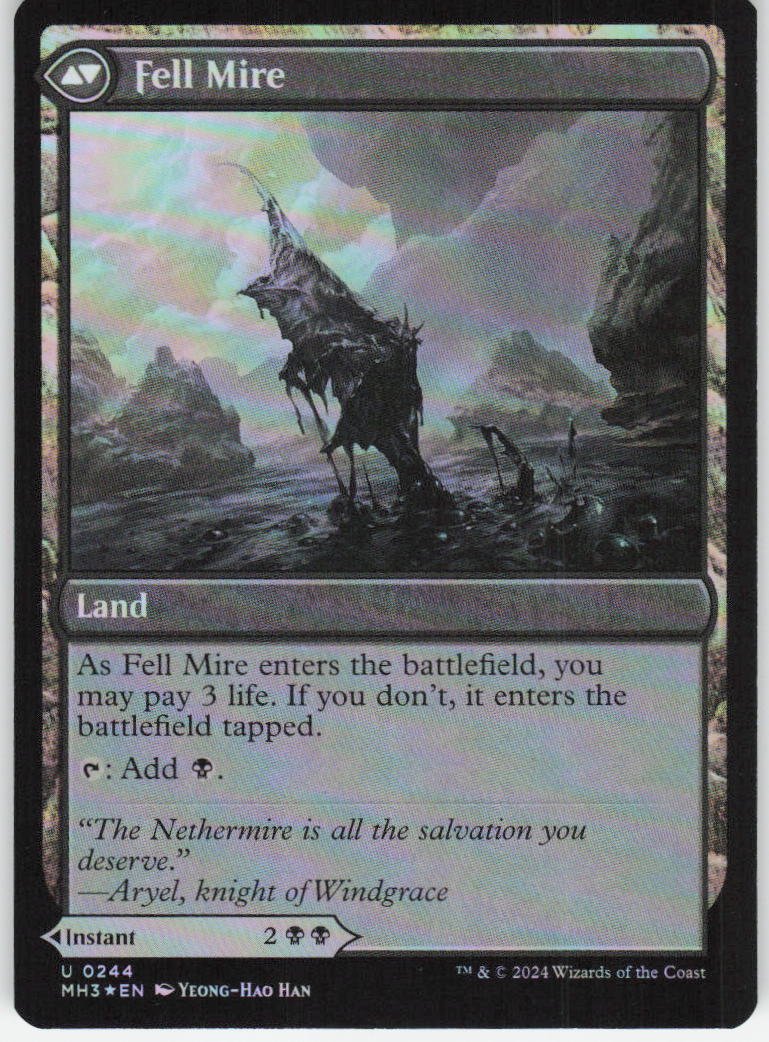 Fell the Profane U Modern Horizons 3 244 NM (Back)