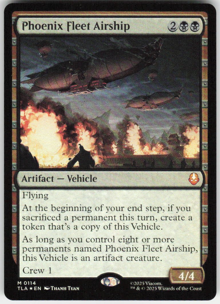 Phoenix Fleet Airship (Foil) M Avatar: The Last Airbender 114 NM