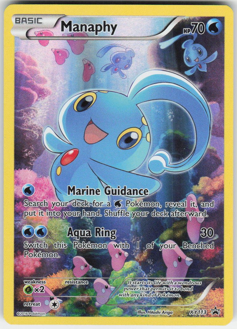 Manaphy Promo XY Promos XY113 LP
