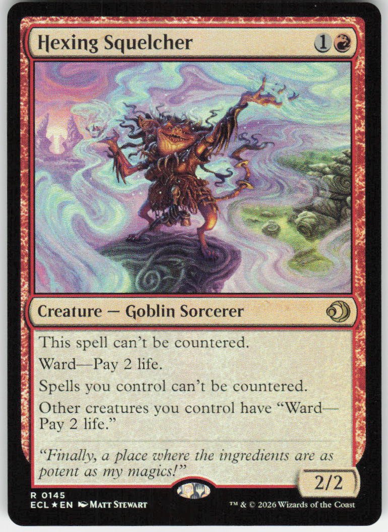 Hexing Squelcher (Foil) R Lorwyn Eclipsed 145 NM