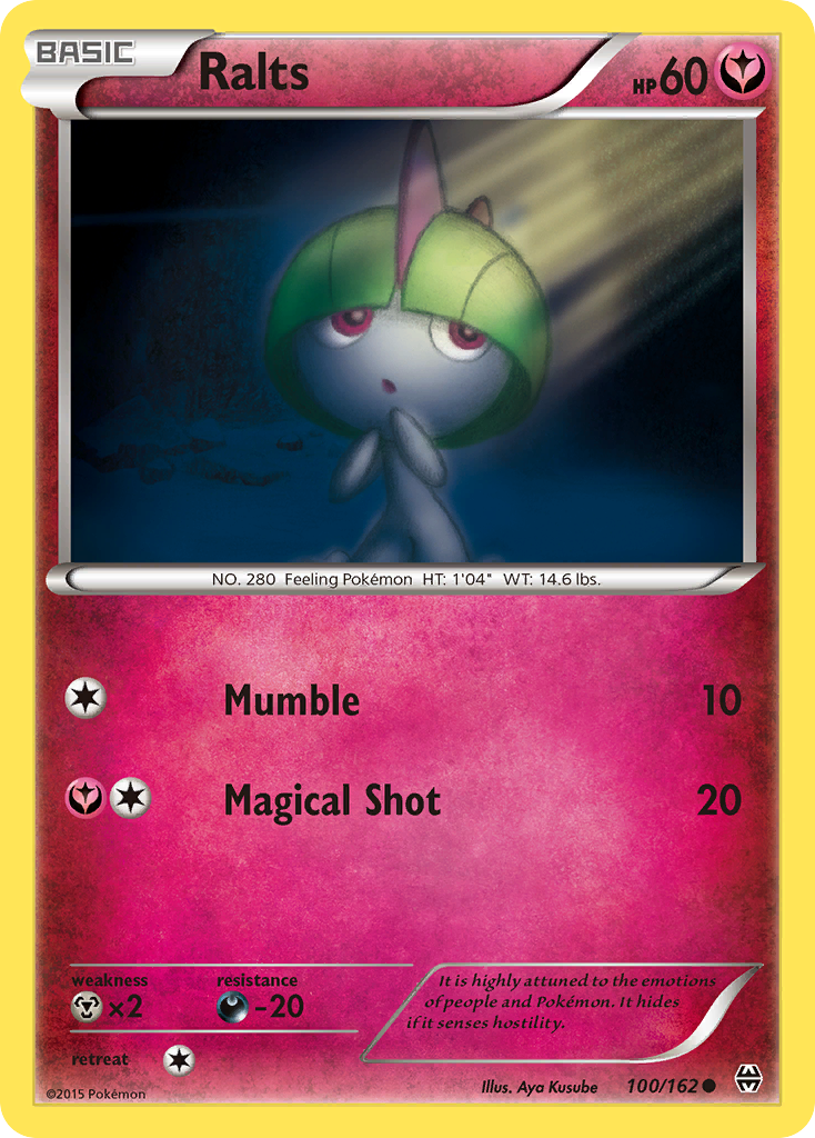 Ralts 100/162 Common BREAKthrough NM/M