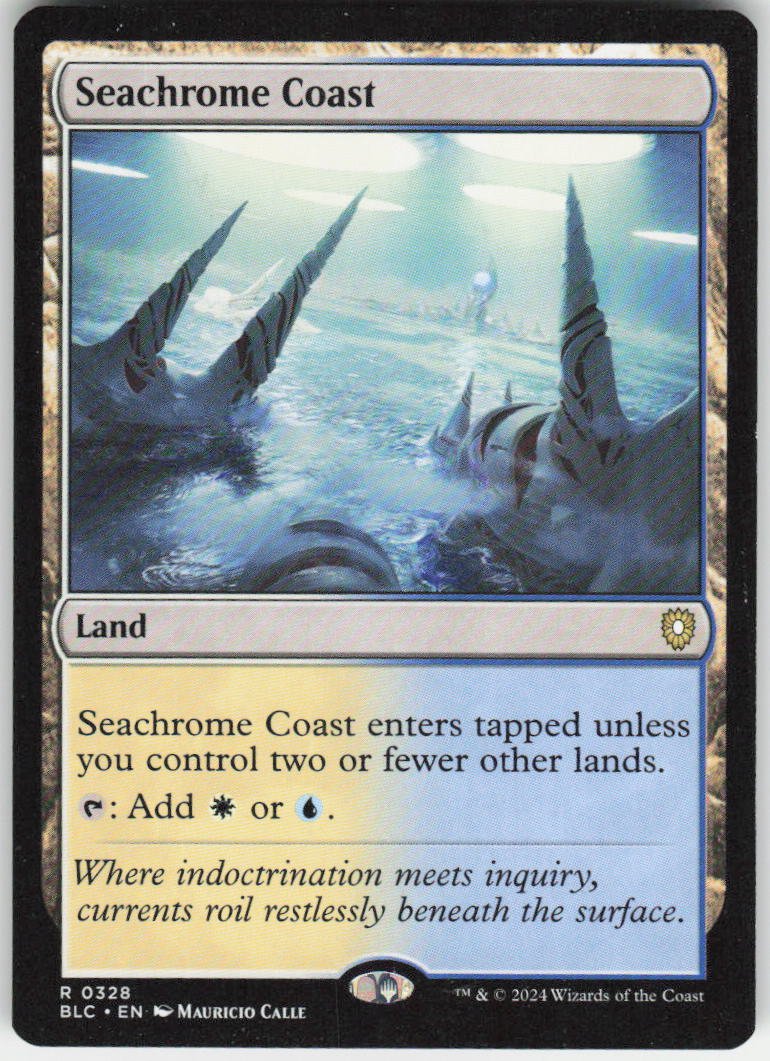 Seachrome Coast R Commander: Bloomburrow 328 NM