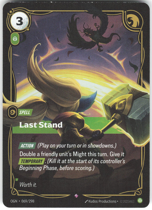 Last Stand Rare Origins 069/298 NM