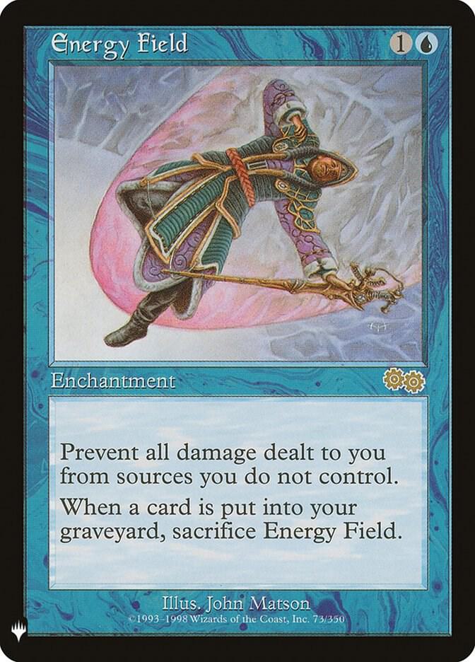 Energy Field 73/350 Rare The List Reprints NM/M