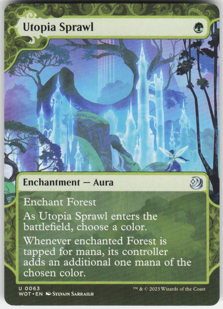 Utopia Sprawl U Wilds of Eldraine: Enchanting Tales 63 NM