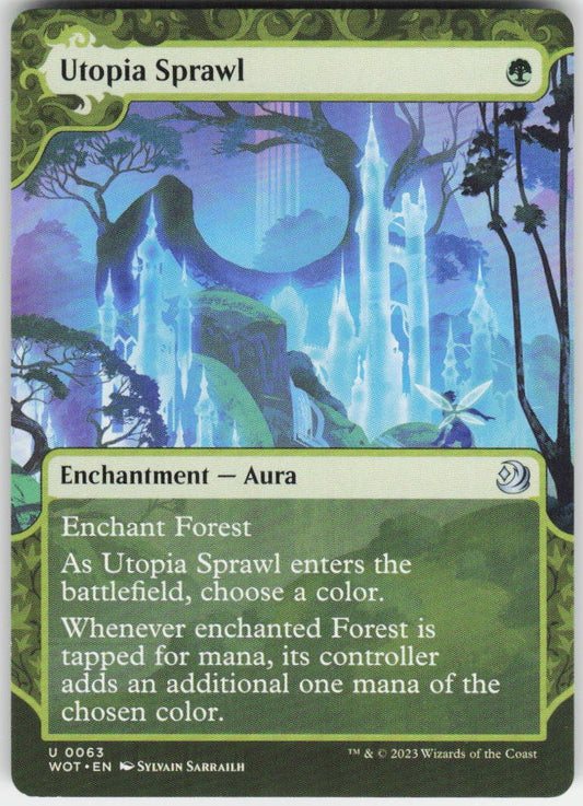 Utopia Sprawl U Wilds of Eldraine: Enchanting Tales 63 NM