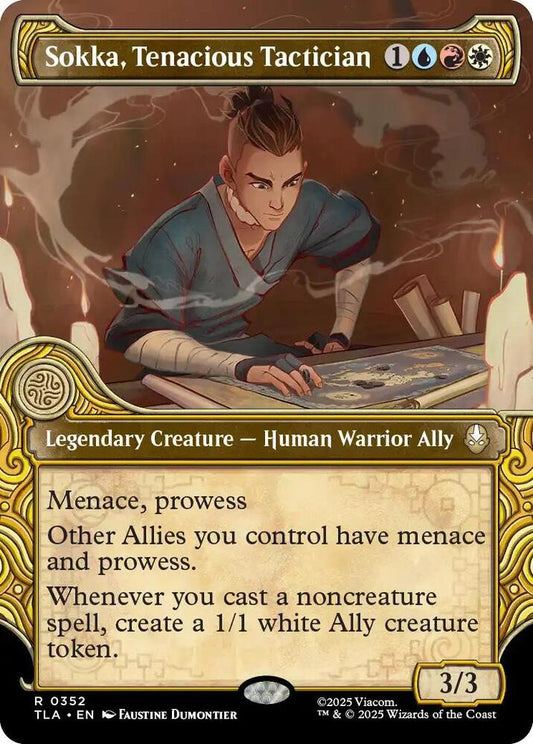 Sokka, Tenacious Tactician (Showcase) 352 Avatar: The Last Airbender Foil NM/M