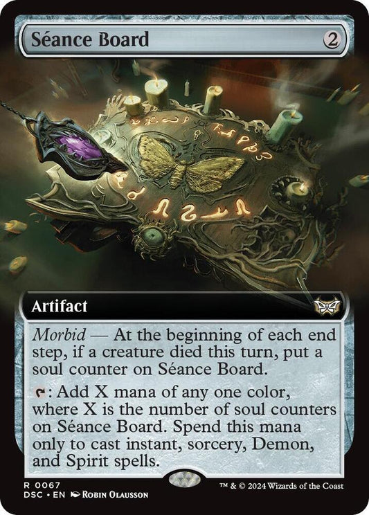 Seance Board (Extended Art) 67 Rare Commander: Duskmourn: House of Horror NM/M