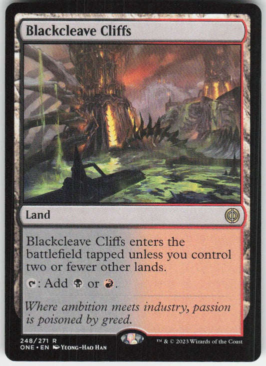 Blackcleave Cliffs R Phyrexia: All Will Be One 248 NM