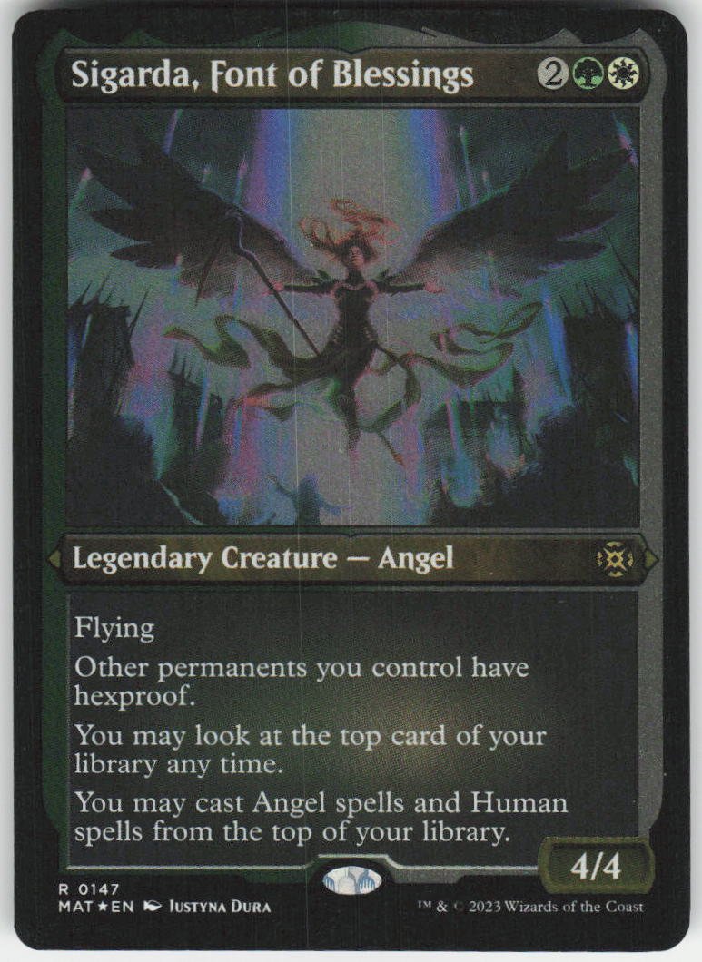 Sigarda, Font of Blessings (Foil Etched) R March of the Machine: The Aftermath 147 NM