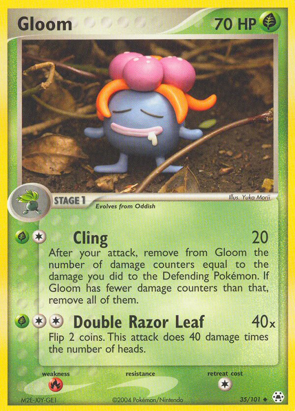 Gloom 35/101 Uncommon Hidden Legends MP