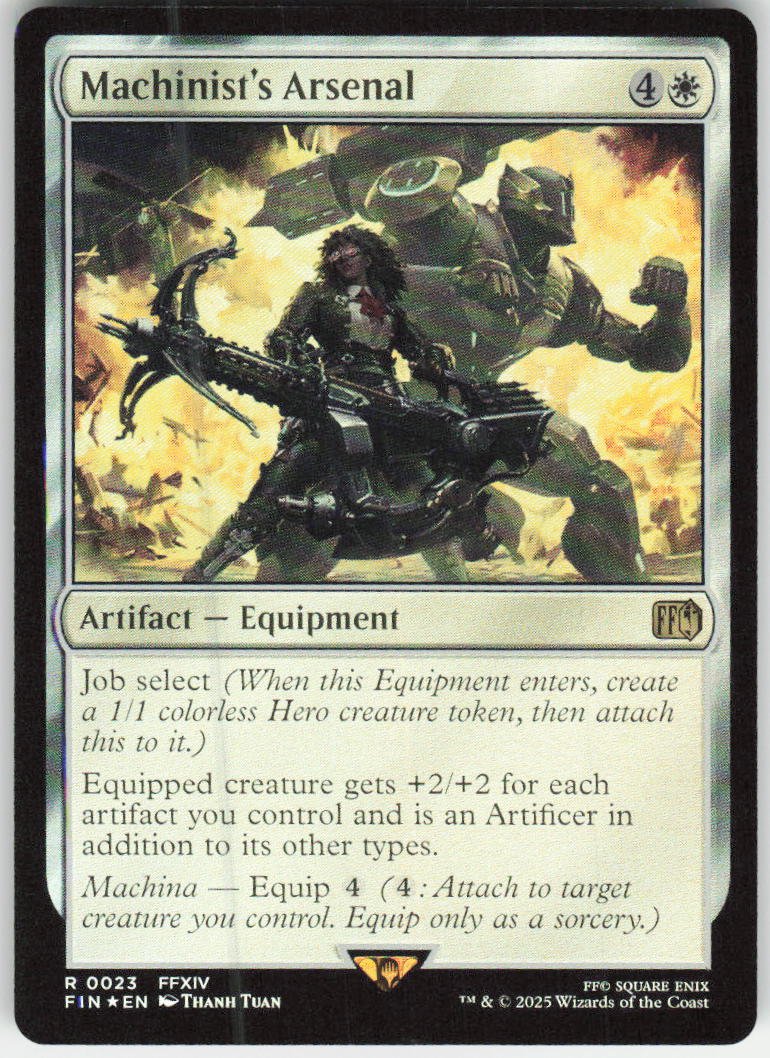 Machinist's Arsenal (Foil) R FINAL FANTASY 23 NM