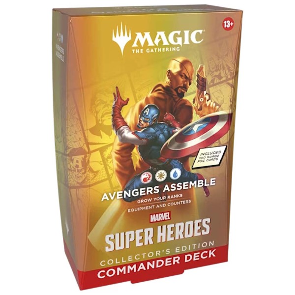 PREORDER: Magic: The Gathering | Marvel Super Heroes - Collector Commander Deck - Avengers Assemble