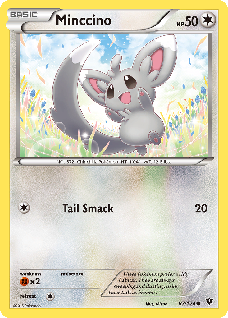 Minccino 87/124 Common Fates Collide NM/M