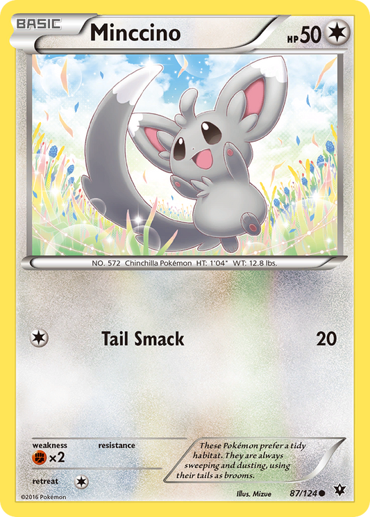 Minccino 87/124 Common Fates Collide NM/M