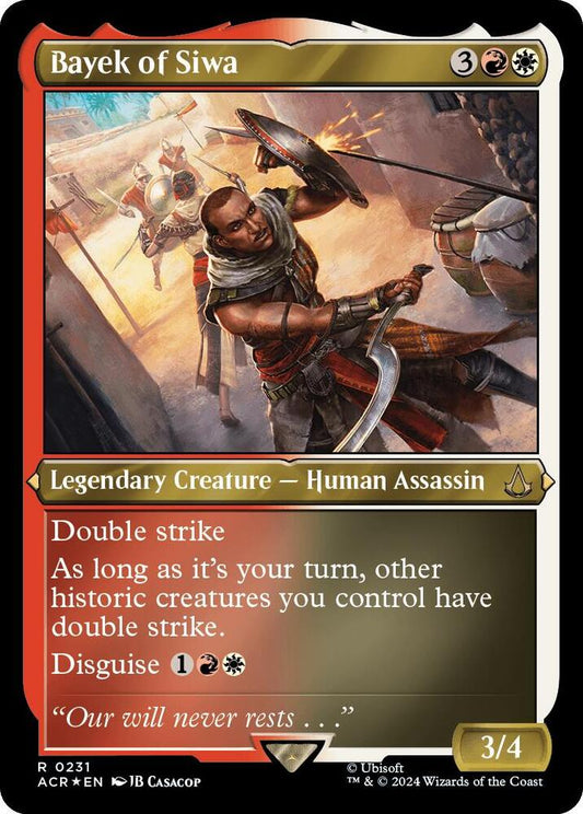Bayek of Siwa (Foil Etched) 231 Rare Universes Beyond: Assassin's Creed NM/M
