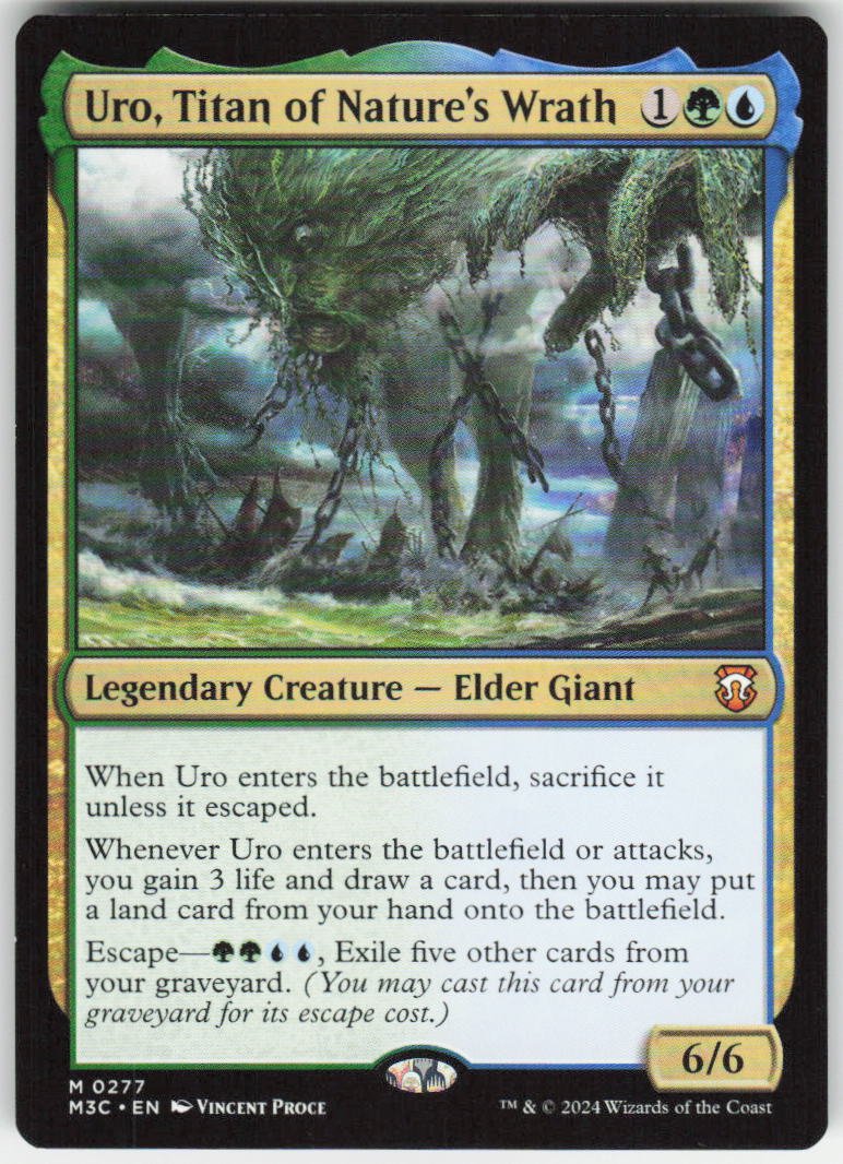 Uro, Titan of Nature's Wrath M Commander: Modern Horizons 3 277 NM
