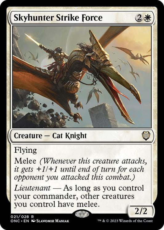 Skyhunter Strike Force 21 Rare Commander: Phyrexia: All Will Be One NM/M