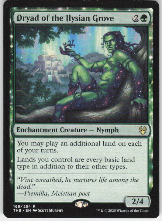 Dryad of the Ilysian Grove R Promo Pack: Theros Beyond Death 169 NM