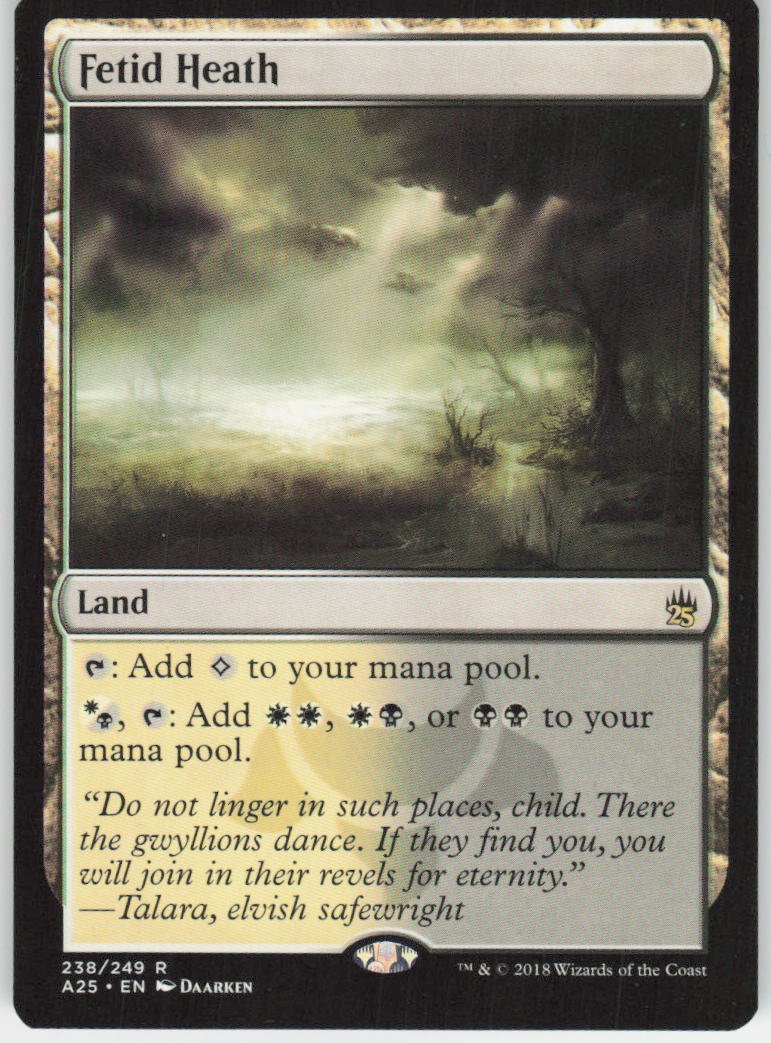 Fetid Heath R Masters 25 238 NM