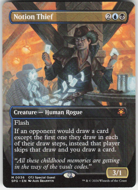 Notion Thief (Borderless) M Special Guests 36 NM