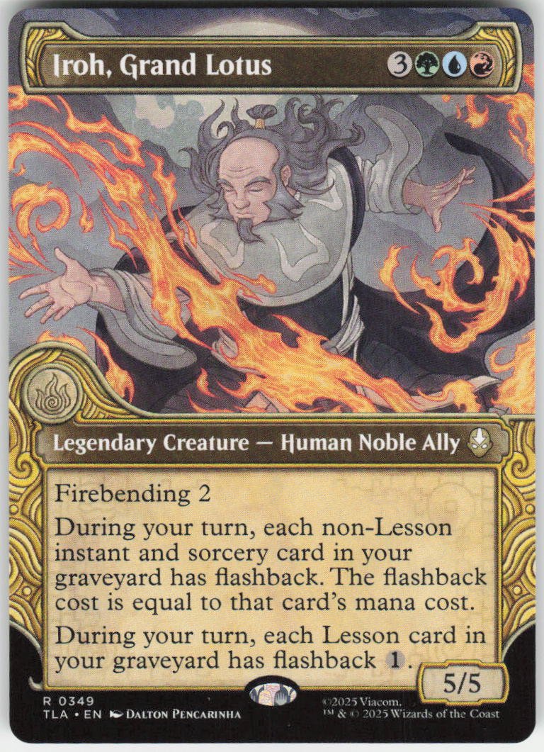 Iroh, Grand Lotus (Showcase) R Avatar: The Last Airbender 349 NM