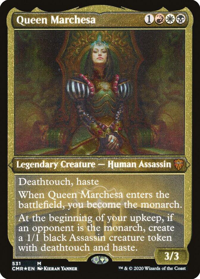 Queen Marchesa (Foil Etched) 531 Mythic Commander Legends NM/M