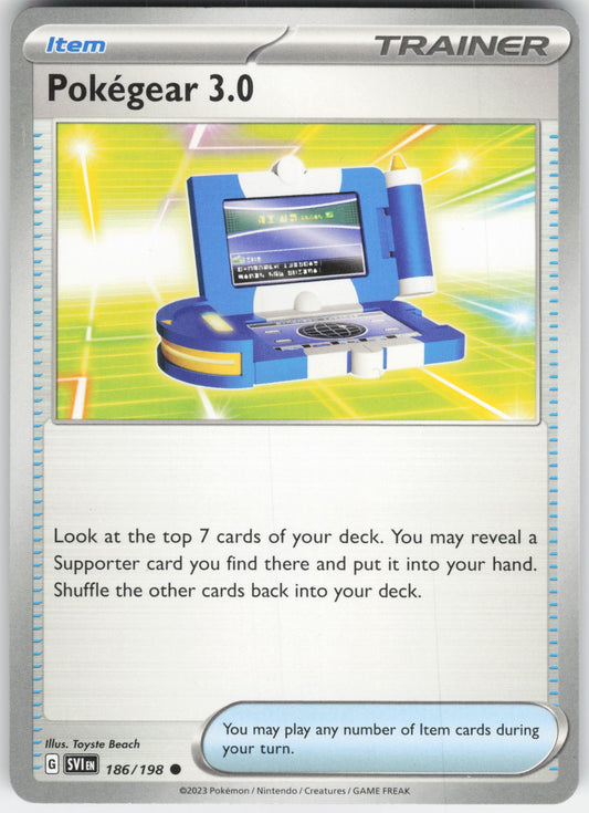 Pokegear 3.0 Common SV01: Scarlet & Violet Base Set 186/198 NM