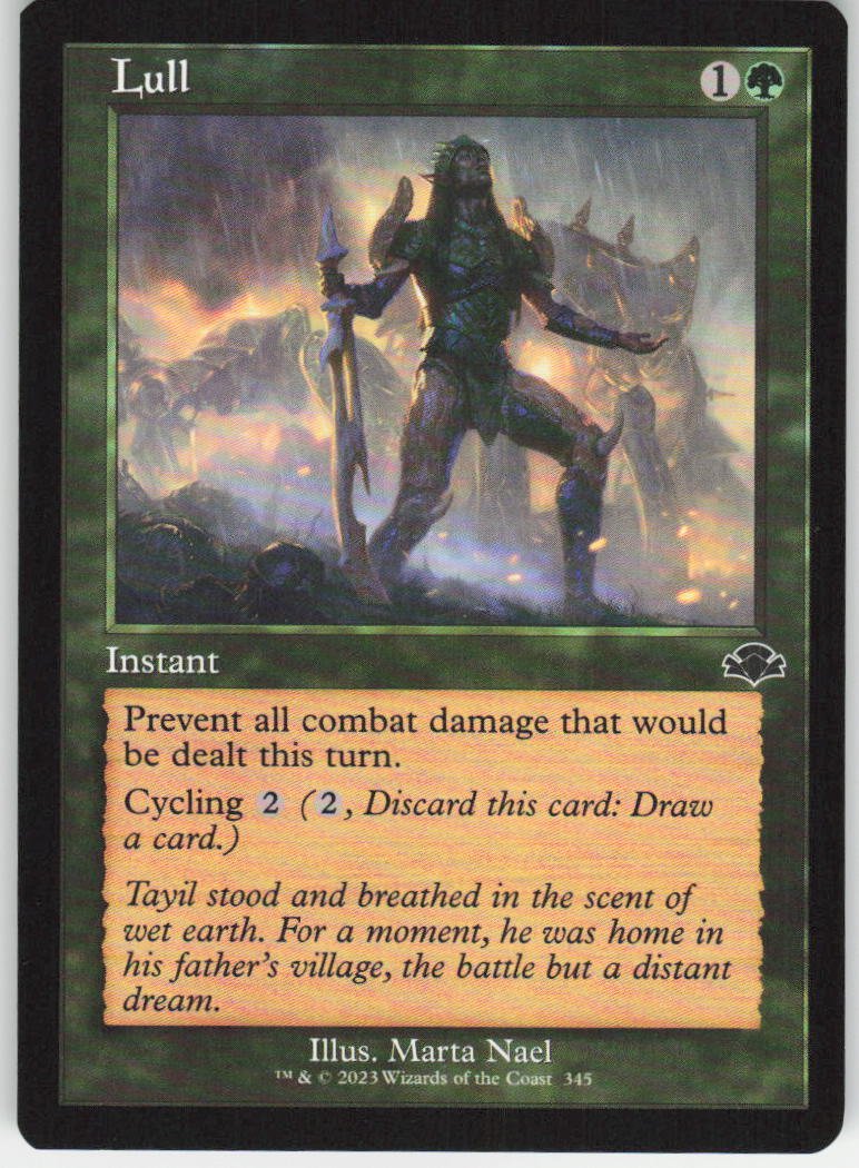 Lull (Retro Frame) C Dominaria Remastered 345 NM