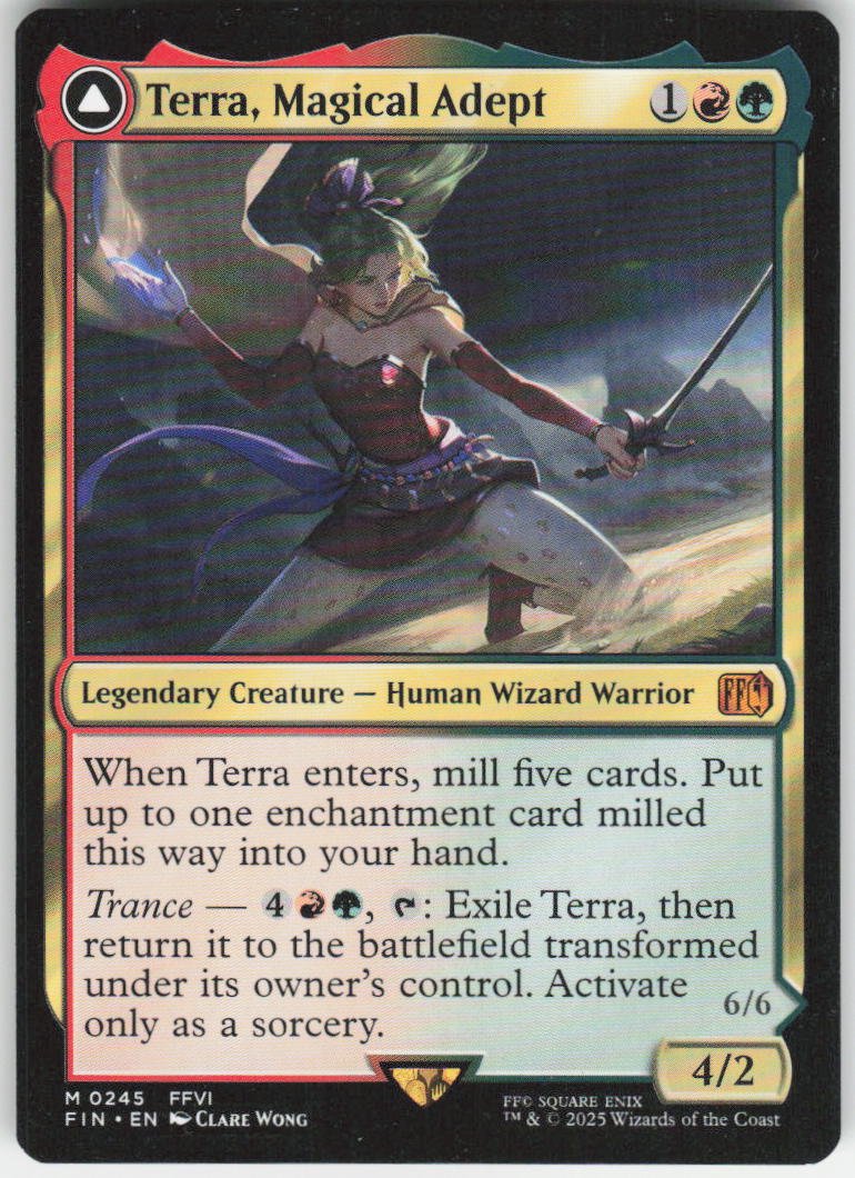 Terra, Magical Adept M FINAL FANTASY 245 NM
