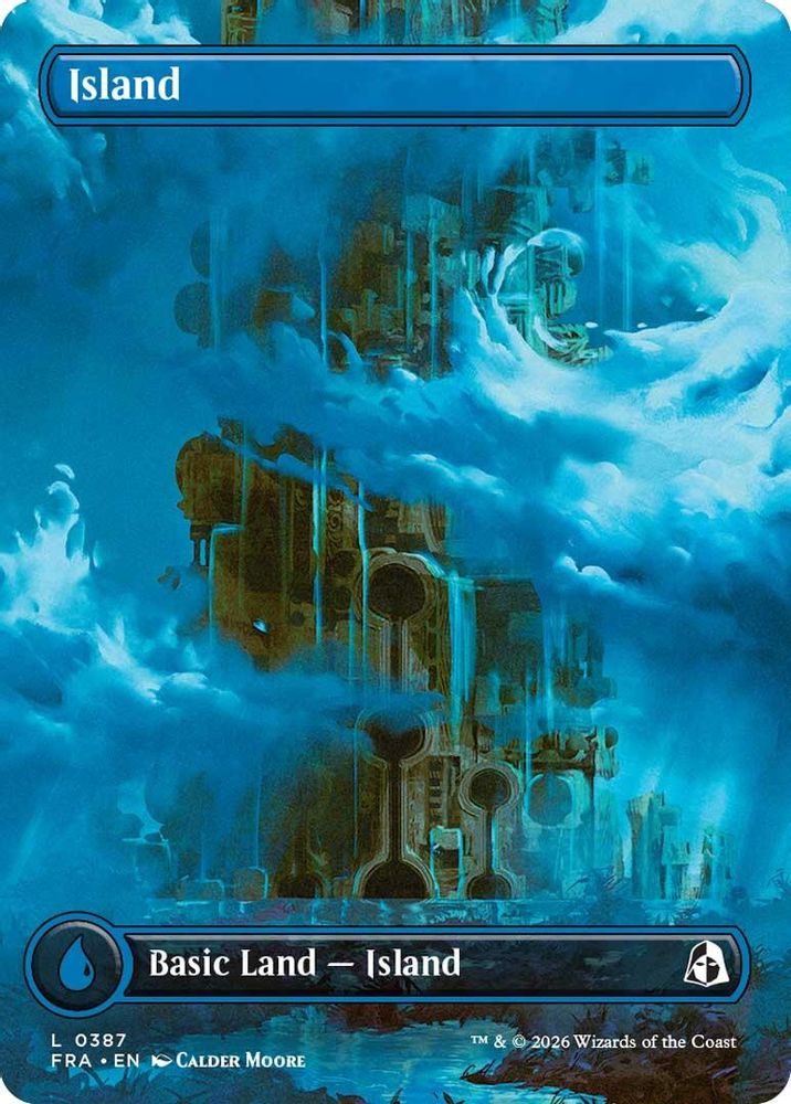 Island (Borderless) (0387) 387 Land Reality Fracture NM/M