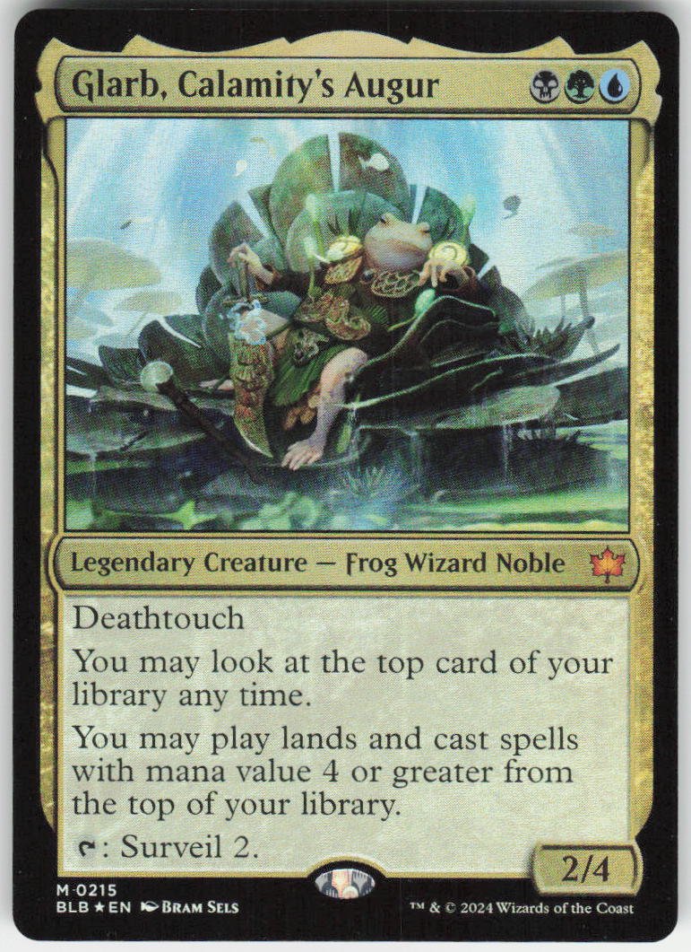 Glarb, Calamity's Augur M Bloomburrow 215 NM